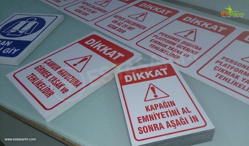 Es tasar m uyar levhas i g venli i levhalar 1Es Tasar m Reklam 