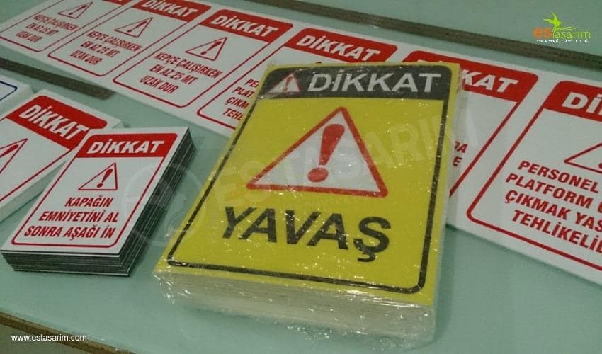 Es tasar m uyar levhas i g venli i levhalar 7Es Tasar m Reklam 
